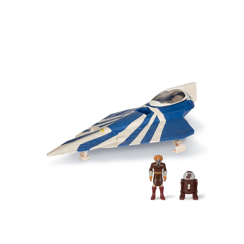 Star Wars Micro Galaxy Squadron 3" Véhicule - Plo Koon's Jedi Starfighter