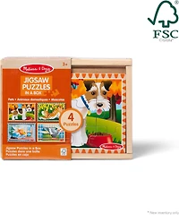 Melissa and Doug - Jigsaw Puzzles in a box- Pets