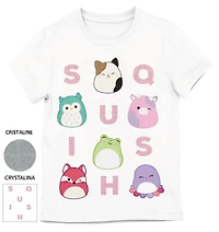 Squishmallows Squish Characters Chemise Blanc 