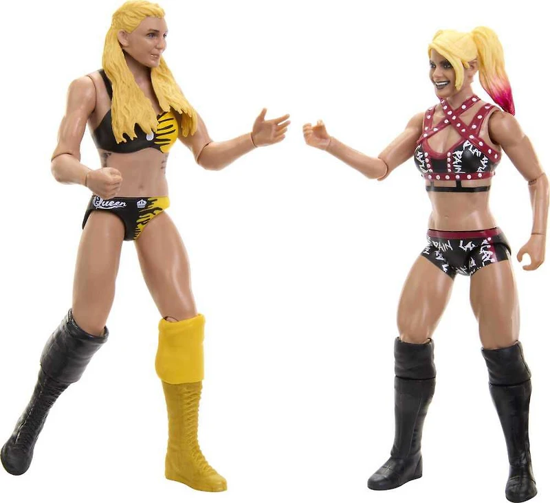 WWE-Coffret 2 Figurines Championship Showdown Charlotte Flair vs Alexa Bliss
