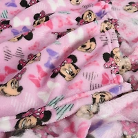 Ensemble de jeté et coussin 2 pièces Disney Minnie Mouse