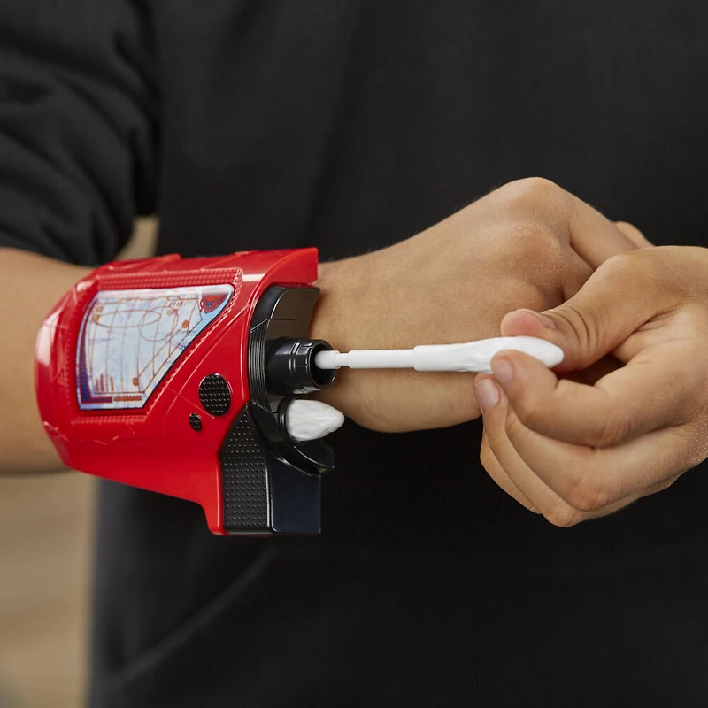 Marvel Spider-Man : Across the Spider-Verse, Lanceur Web-Shot avec masque, article de déguisement