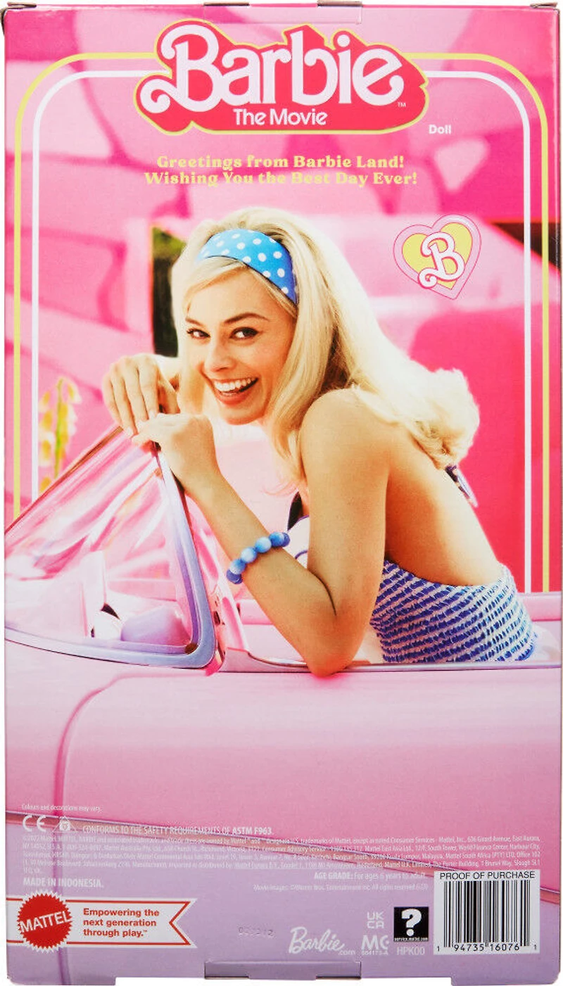 Barbie- Film - Poupée de collection - Barbie, Margot Robbie, country
