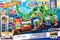 Hot Wheels City - Station de Lavage Ultime Pieuvre