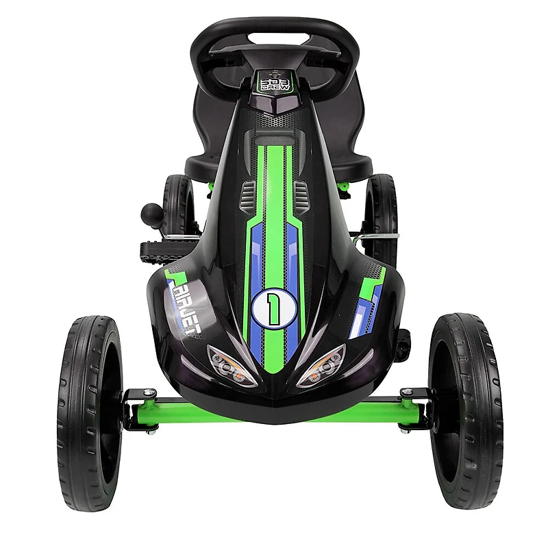 Kart à pédales pour enfants Airjet - Vert