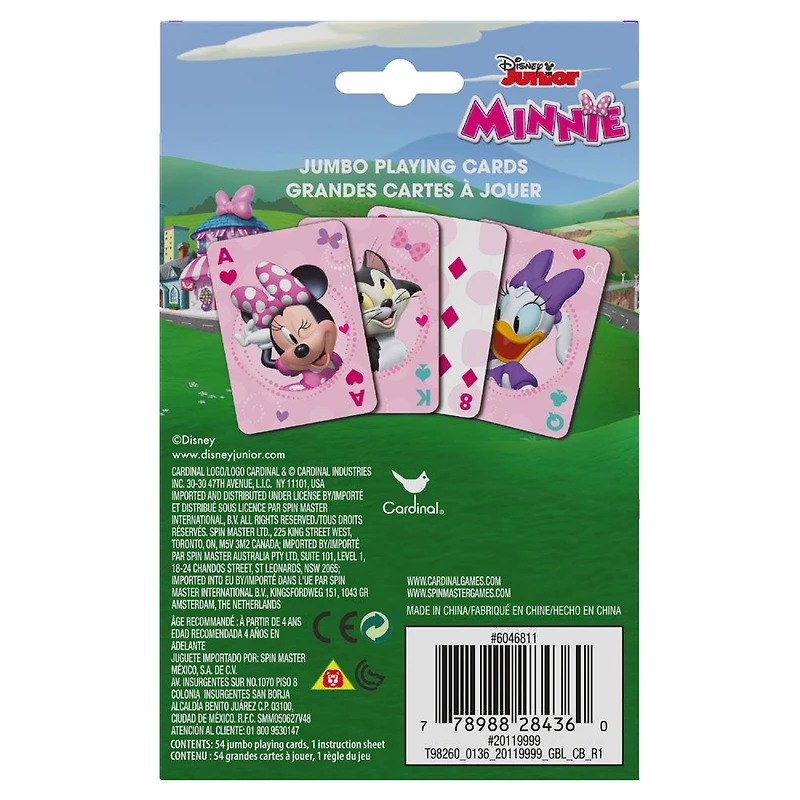 Minnie Mouse, Grandes cartes à jouer