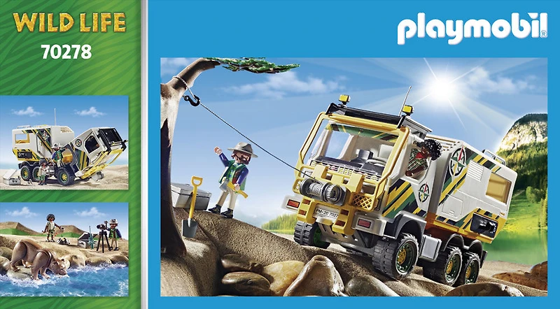 Playmobil Family Fun - Outdoor Expedition Truck