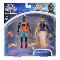 Space Jam S1 Buddy Figure 2 Pack - Lebron & White Mamba - Édition anglaise - Notre exclusivité