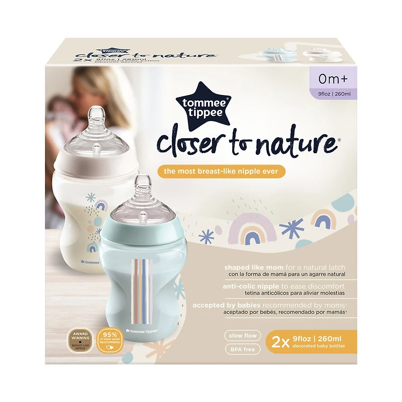 Tommee Tippee Closer to Nature Baby Bottles (9oz