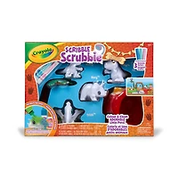 Ensemble Dinosaures Scribble Scrubbie