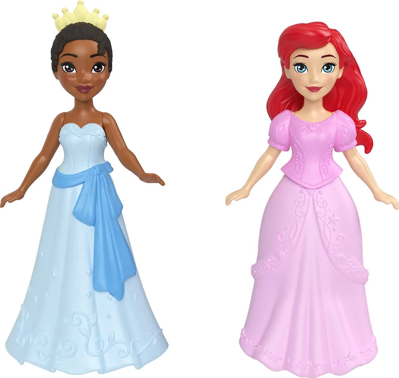 Disney Princess-Coffret La Garde-Robe Royale-avec 2petites poupées - Notre exclusivité