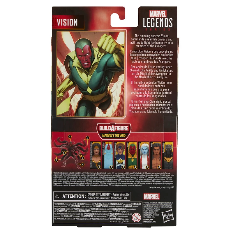 Marvel Legends Series Vision Comics Action Figure