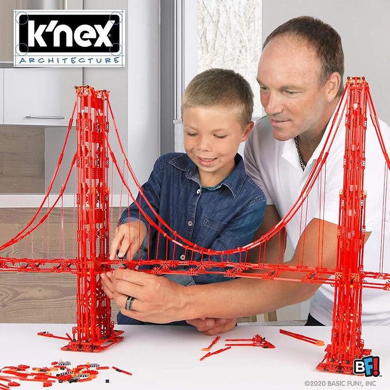 Architecture K'NEX : Pont du Golden Gate
