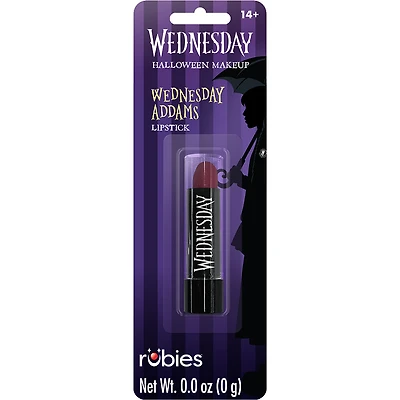 Rouge à lèvres pour maquillage d'Halloween de Wednesday Addams