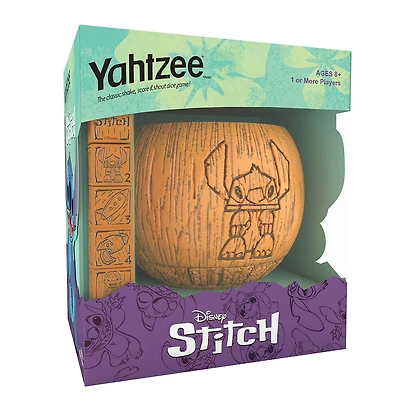 USAopoly YAHTZEE Disney Stitch - Édition anglaise
