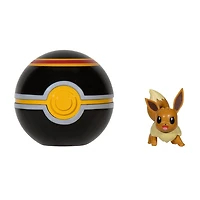 Pokémon Clip 'N' Go - Évoli (Eevee) no 3 & Luxe Ball (Luxury Ball)