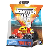 Monster Jam, Monster truck authentique Time Flys en métal moulé à l'échelle 1:64, série Legacy Trucks