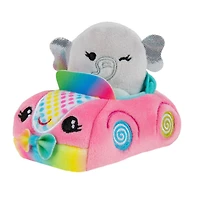 Squishville Plush Vehicle - Cherish in Retro Roadster