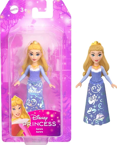 Princesses Disney Base Petite poupée Aurore, tenue brillante