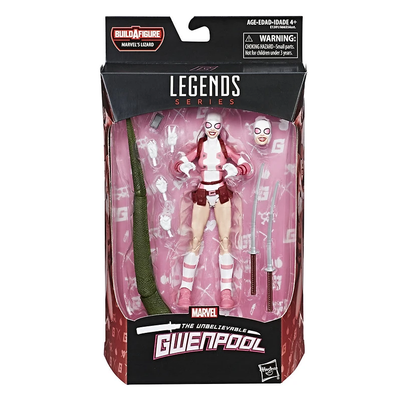 Spider-Man série Legends - Figurine Gwenpool de 15 cm.