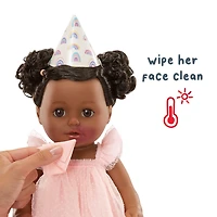 BABY born Birthday Baby Doll Harper - Dark Brown Eyes