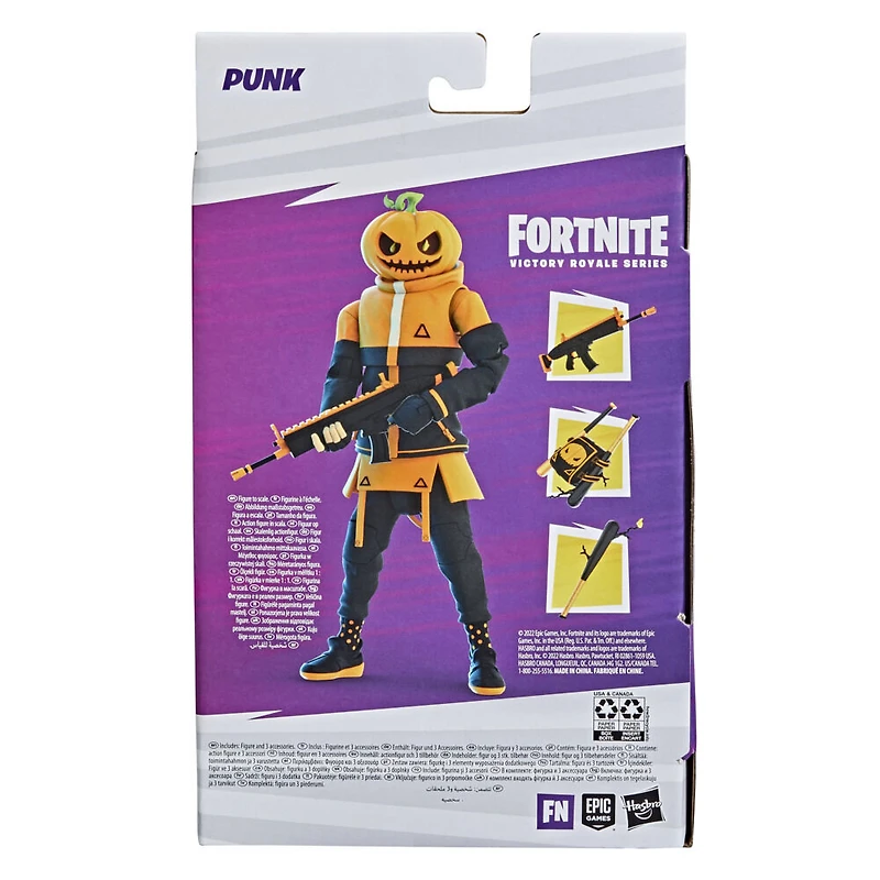 Hasbro Fortnite Victory Royale Series, figurine Pote Potiron de collection avec accessoires, échelle de 15 cm