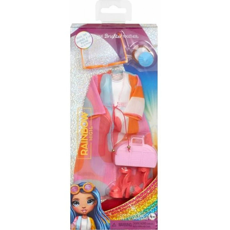 Panoplie de mode Rainbow High : thème de piscine