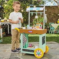 Chariot à café 2 en 1 Little TikesMD, jouet de cuisine factice pour jeu de rôle pour plusieurs enfants et tout-petits