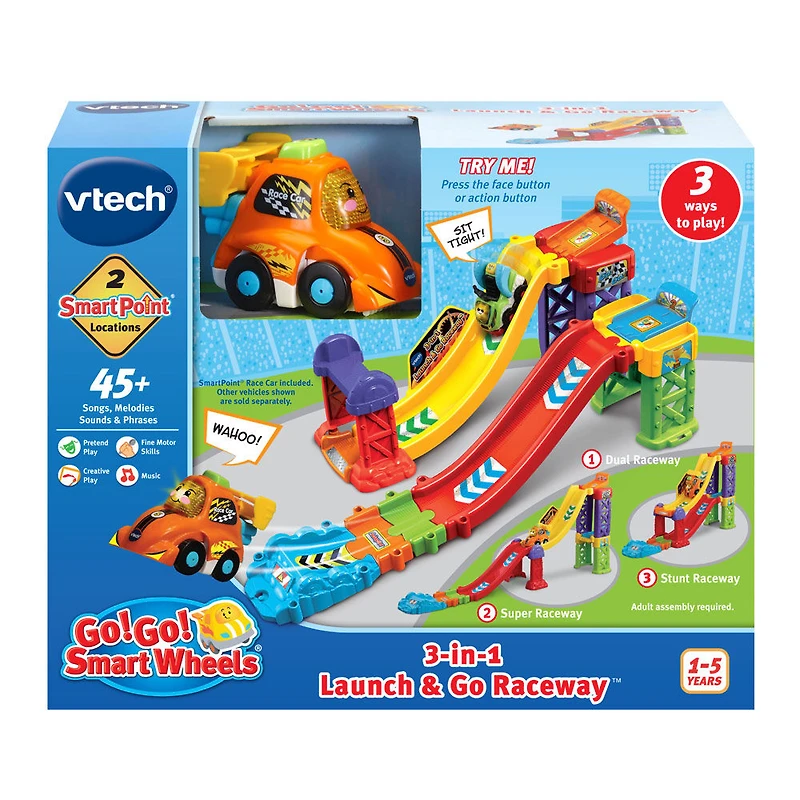 VTech Go! Go! Smart Wheels Tremplin Cascades de l'extrême - Édition anglaise