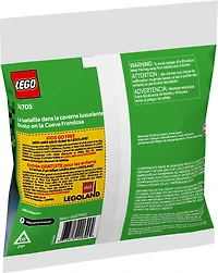 LEGO Minecraft The Lush Cave Fight - Includes Alex and Skeleton Minifigures - Travel Toy for Kids - 30705