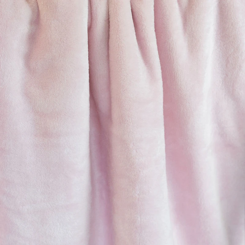 Juddlies - Flannel Sherpa Blanket - Pink