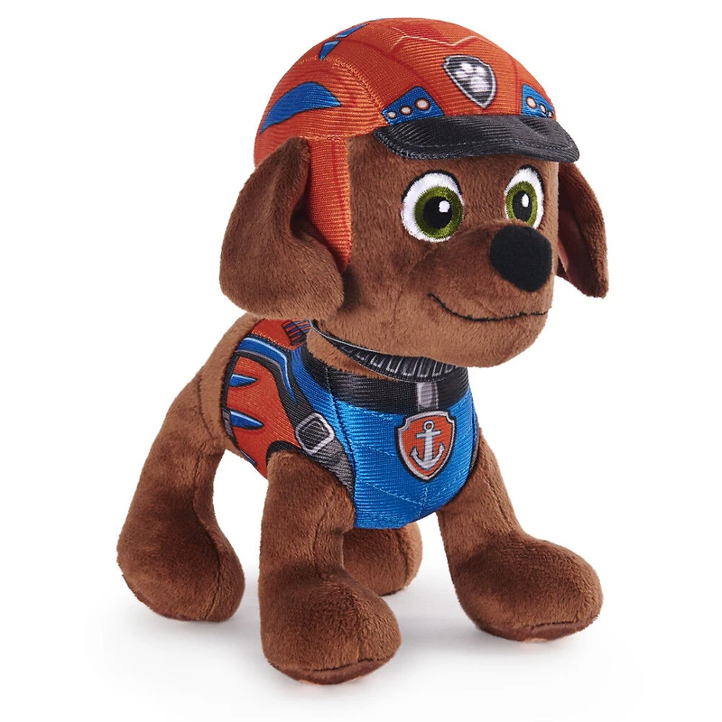 PAW Patrol, Dino Rescue Zuma, Stuffed Animal Plush Toy, 8 inch
