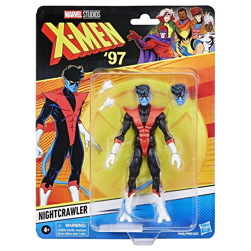 Marvel Legends Series Nightcrawler X-Men '97, figurine articulée de 15 cm