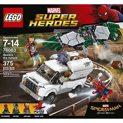 LEGO Marvel Spider-Man L'attaque de Vulture 76083