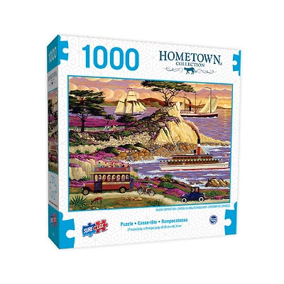 Sure-Lox Puzzles | Hometown Collection | Lone Cypress By Heronim | 1000 Piece Puzzle