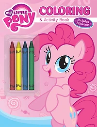 My Little Pony 32 Page Colouring & Activity Book with Crayons & Stickers