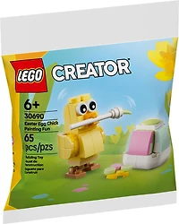 LEGO Creator Easter Egg Chick Painting Fun Building Kit - Great Easter Basket Stuffer - 30690