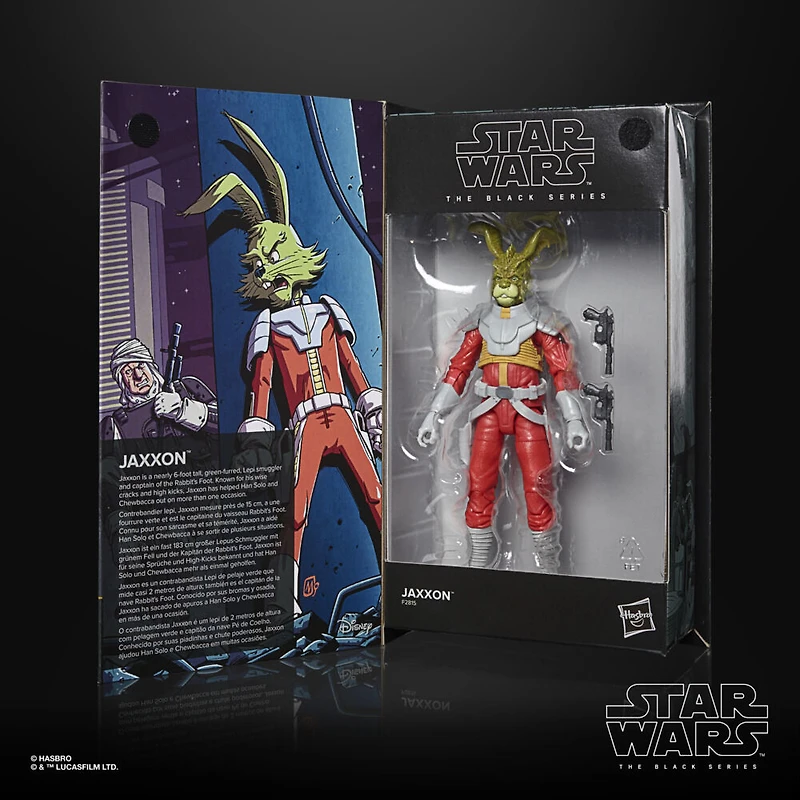 Star Wars The Black Series Jaxxon Star Wars Adventures Comic Book Figure