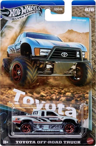Camion tout-terrain Toyota à l'échelle 1:64 de Hot Wheels