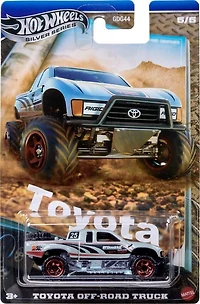 Hot Wheels Die-Cast 1:64 Scale Toyota Off Road Truck