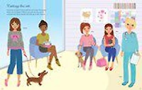 Sticker Dolly Dressing Dogs and Puppies