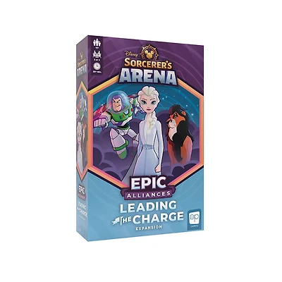USAopoly Disney Sorcerer's Arena: Epic Alliances Leading the Charge Card Game Expansion - English Edition