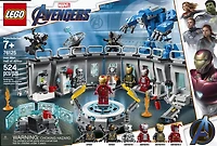 LEGO Super Heroes Marvel La salle des armures d'Iron Man 76125