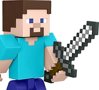Minecraft - Construction D'un Portail - Figurine Steve