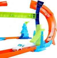 Hot Wheels-Coffret Piste Looping et Saut Piste Multi Crash-coffret