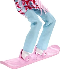 Barbie-Poupée Barbie Snowboardeuse, tenue et accessoires