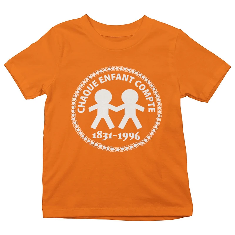 T-Shirt Chaque Enfant Compt Orange