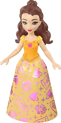 Princesses Disney Base Petite poupée Belle, tenue brillante