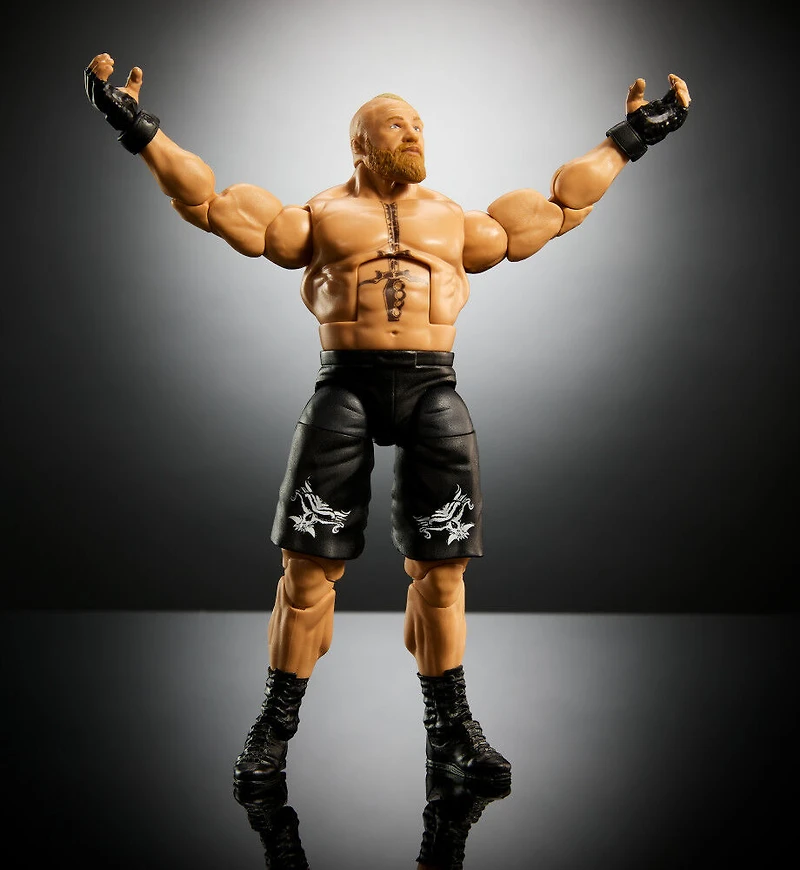 WWE -Collection Elite -Royal Rumble -Figurine articulée -Brock Lesnar