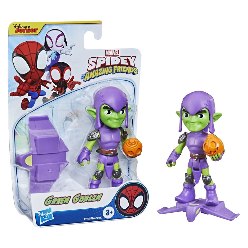 Marvel Spidey and His Amazing Friends Green Goblin Hero Figure